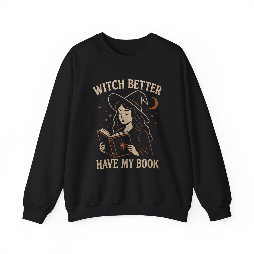 Witchy Reading Sweatshirt