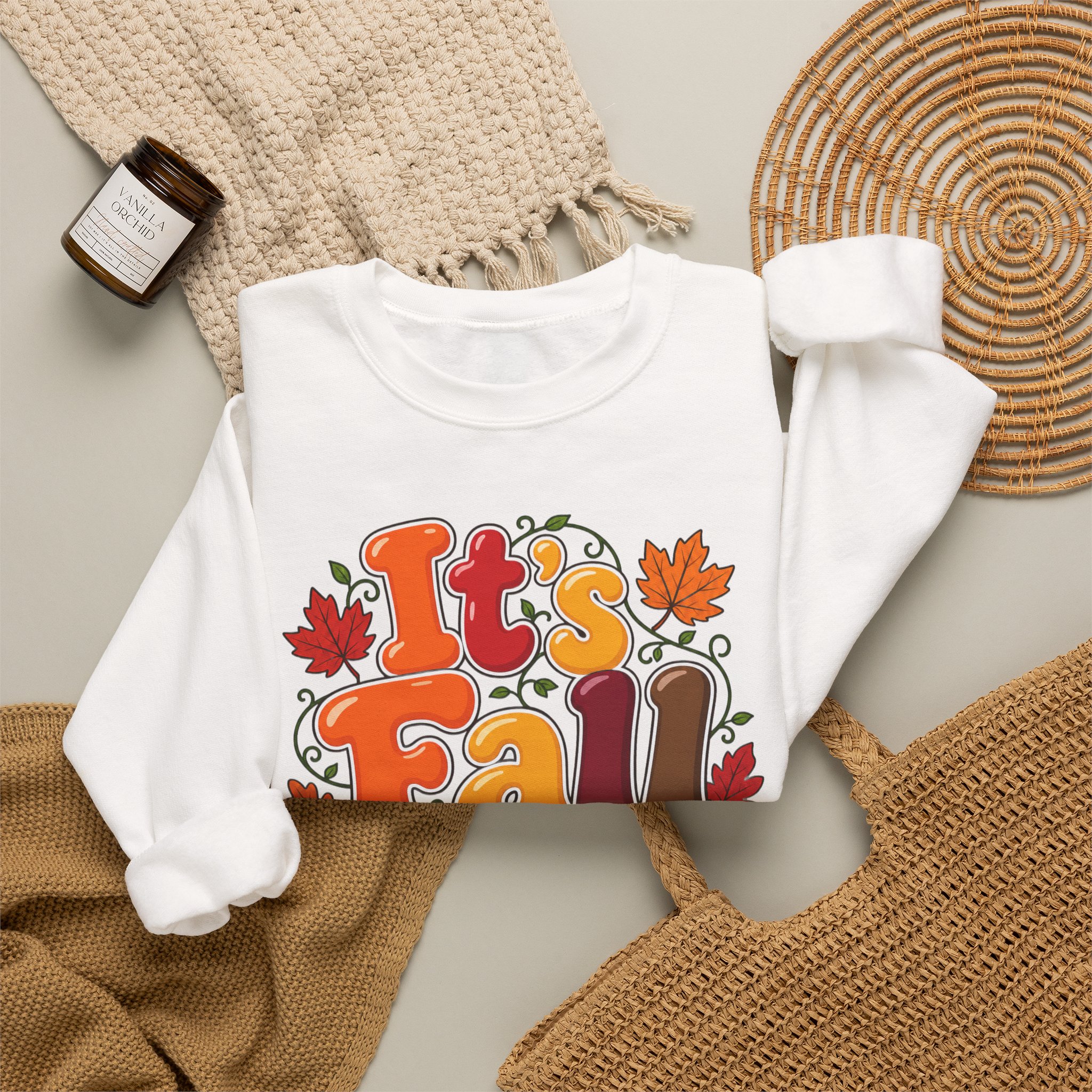 It's Fall Y'all Sweatshirt - Image 4