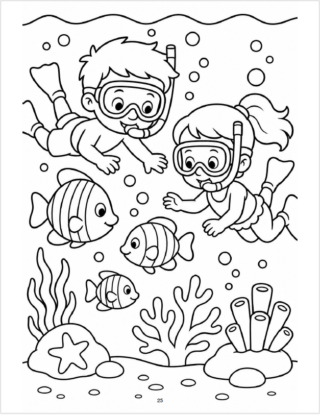 June Kids Coloring Book - Image 4