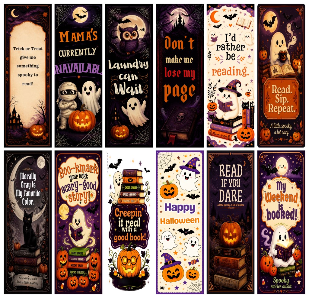 Halloween Bookmarks